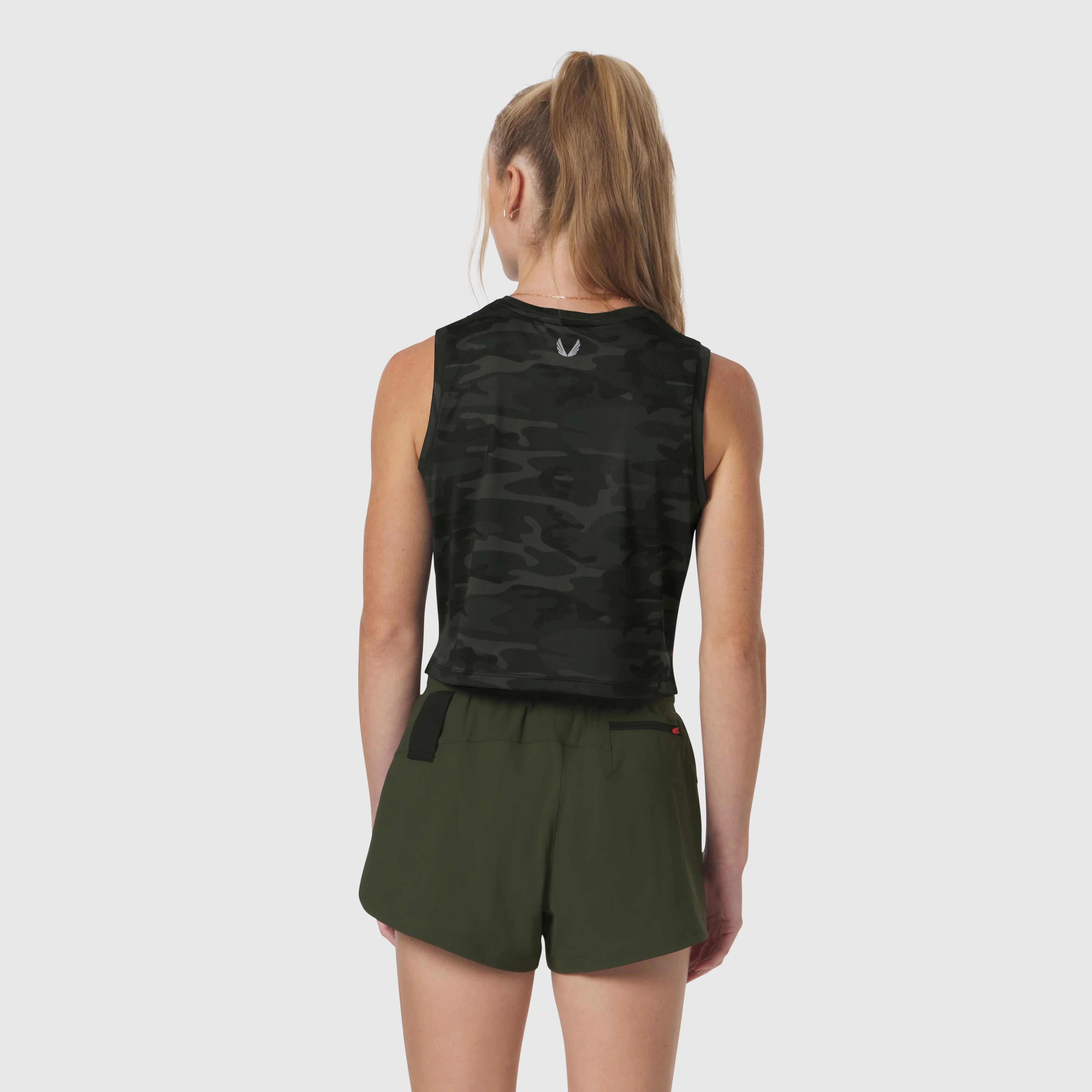 W020. AeroSilver® Tank Top - Dark Camo "RP" - Image 3