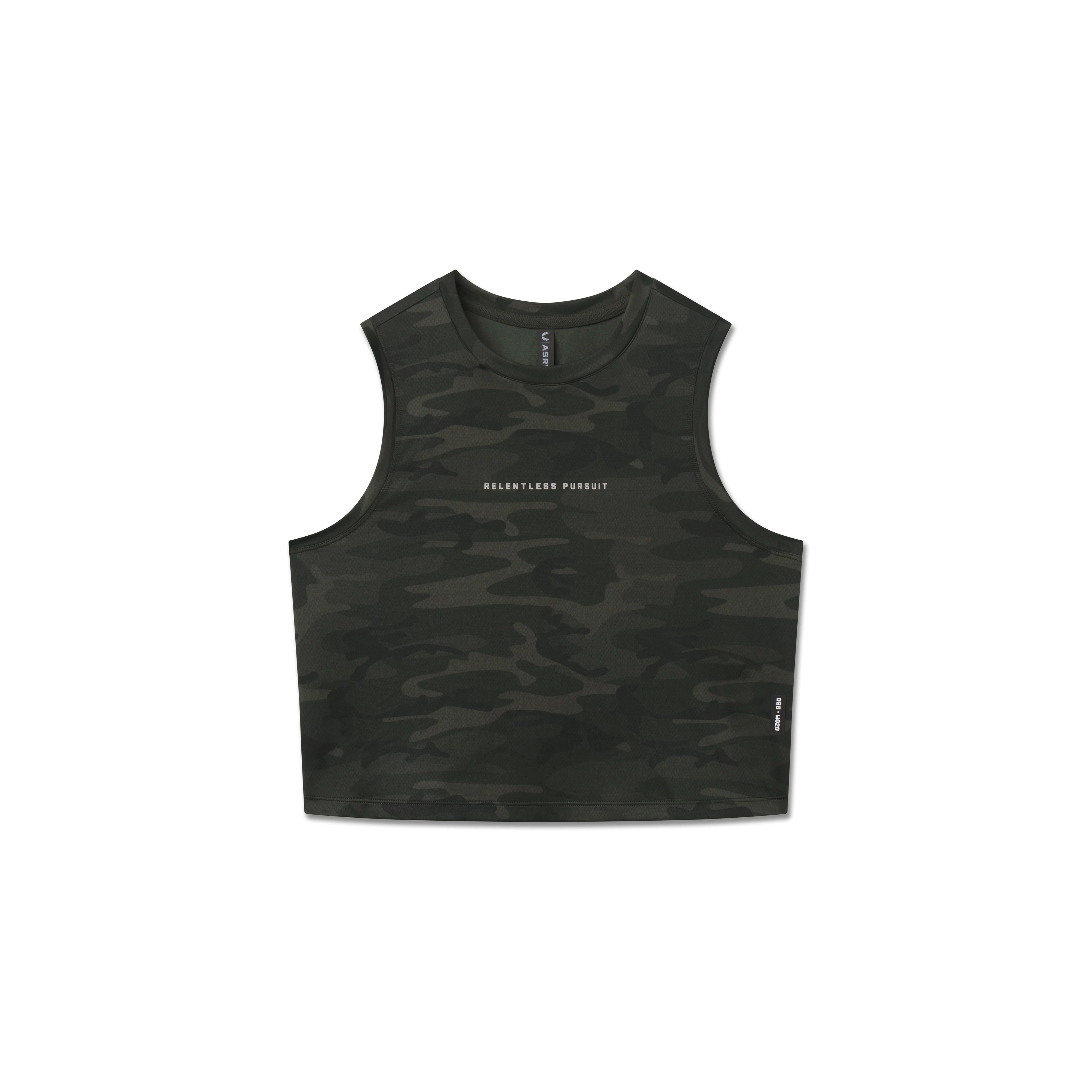 W020. AeroSilver® Tank Top - Dark Camo "RP" - Image 7