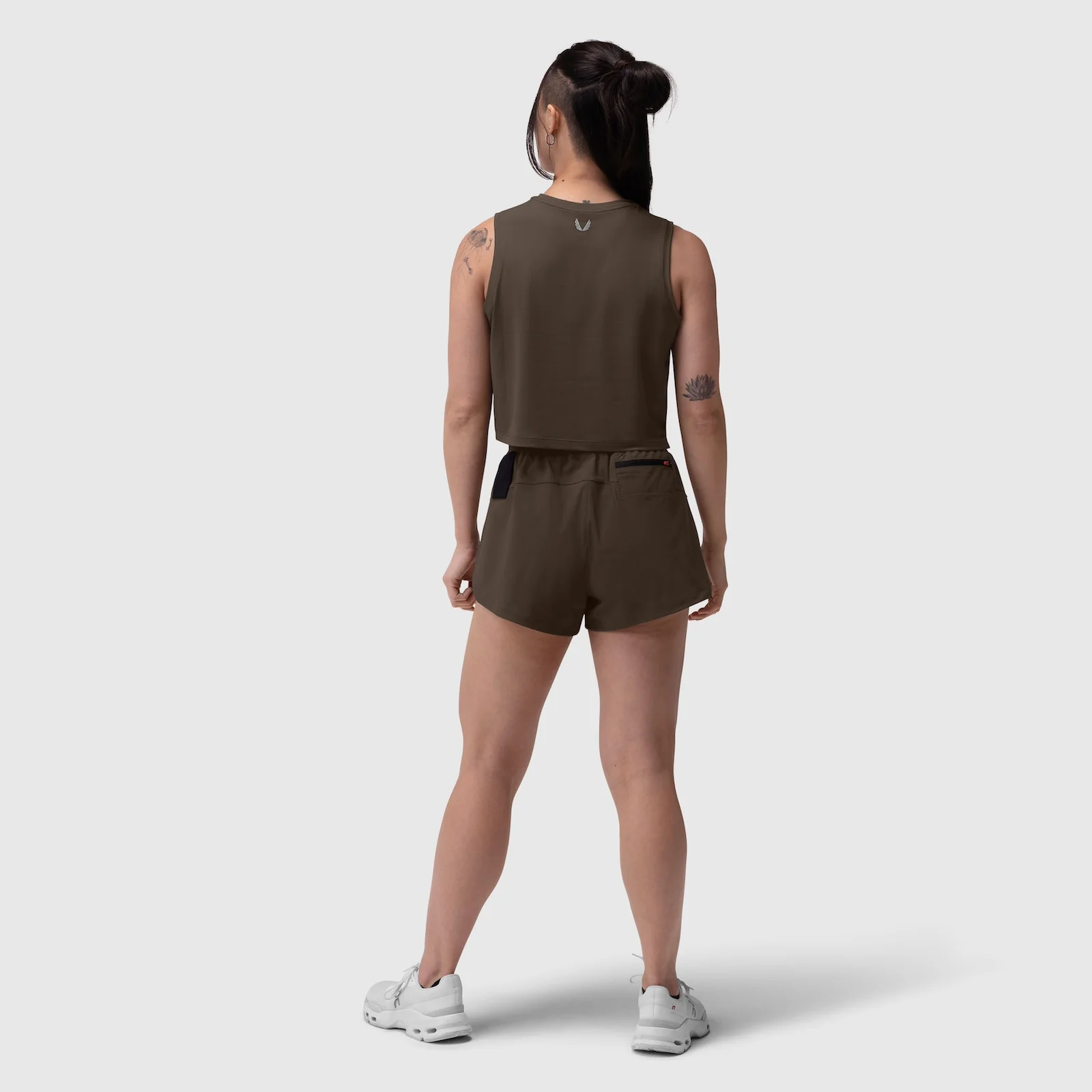 W020. AeroSilver® Tank Top - Dark Earth "RP" - Image 9