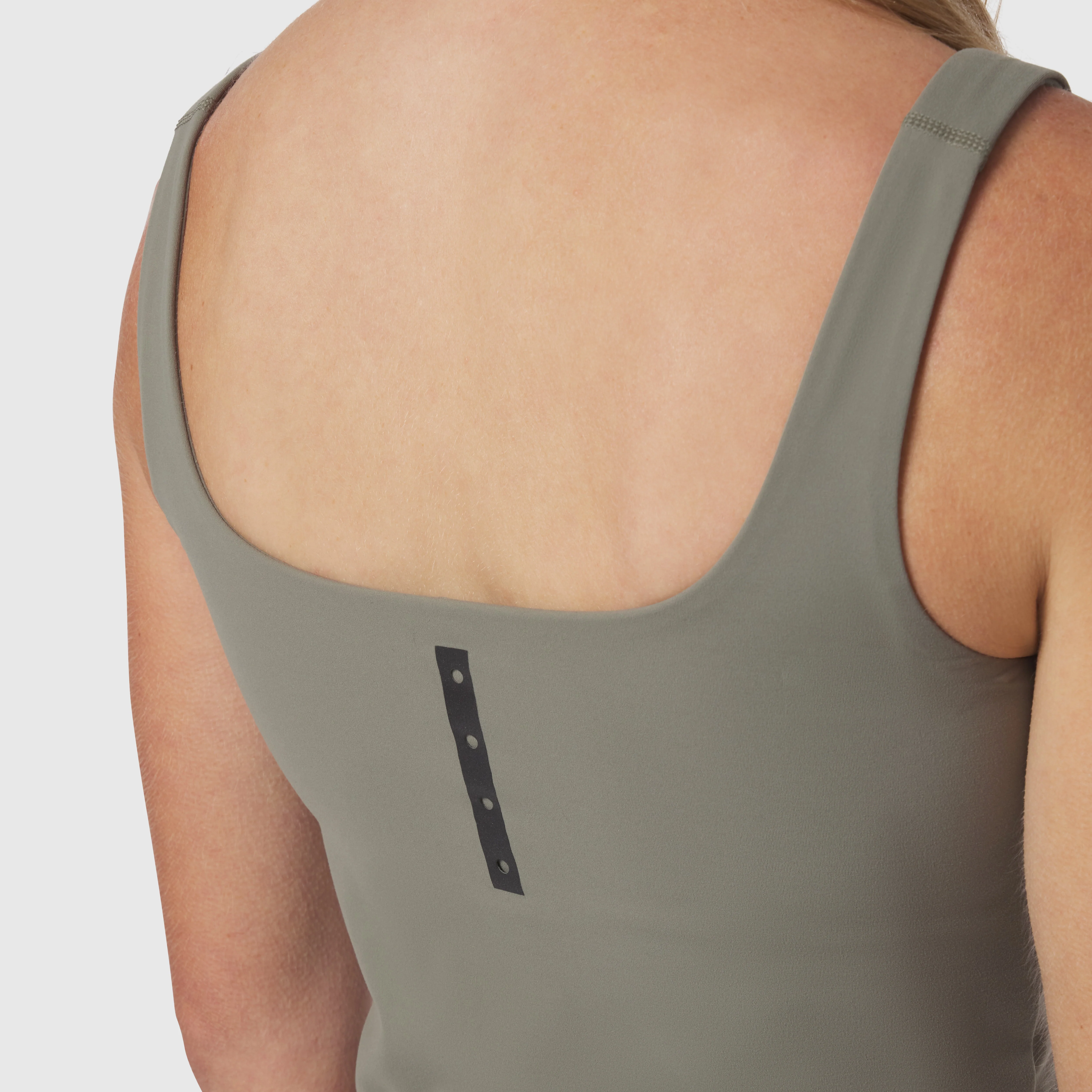 W022. LYCRA® 2-in-1 Tank Top - Sage - Image 4