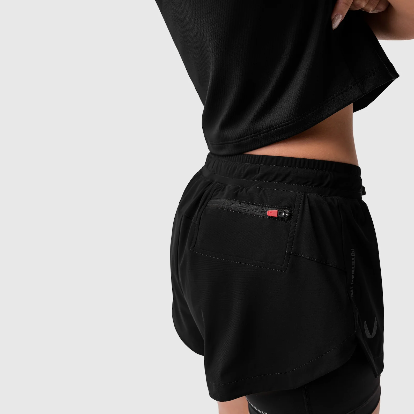 W025. Tetra-Lite® Liner Short - Black - Image 12