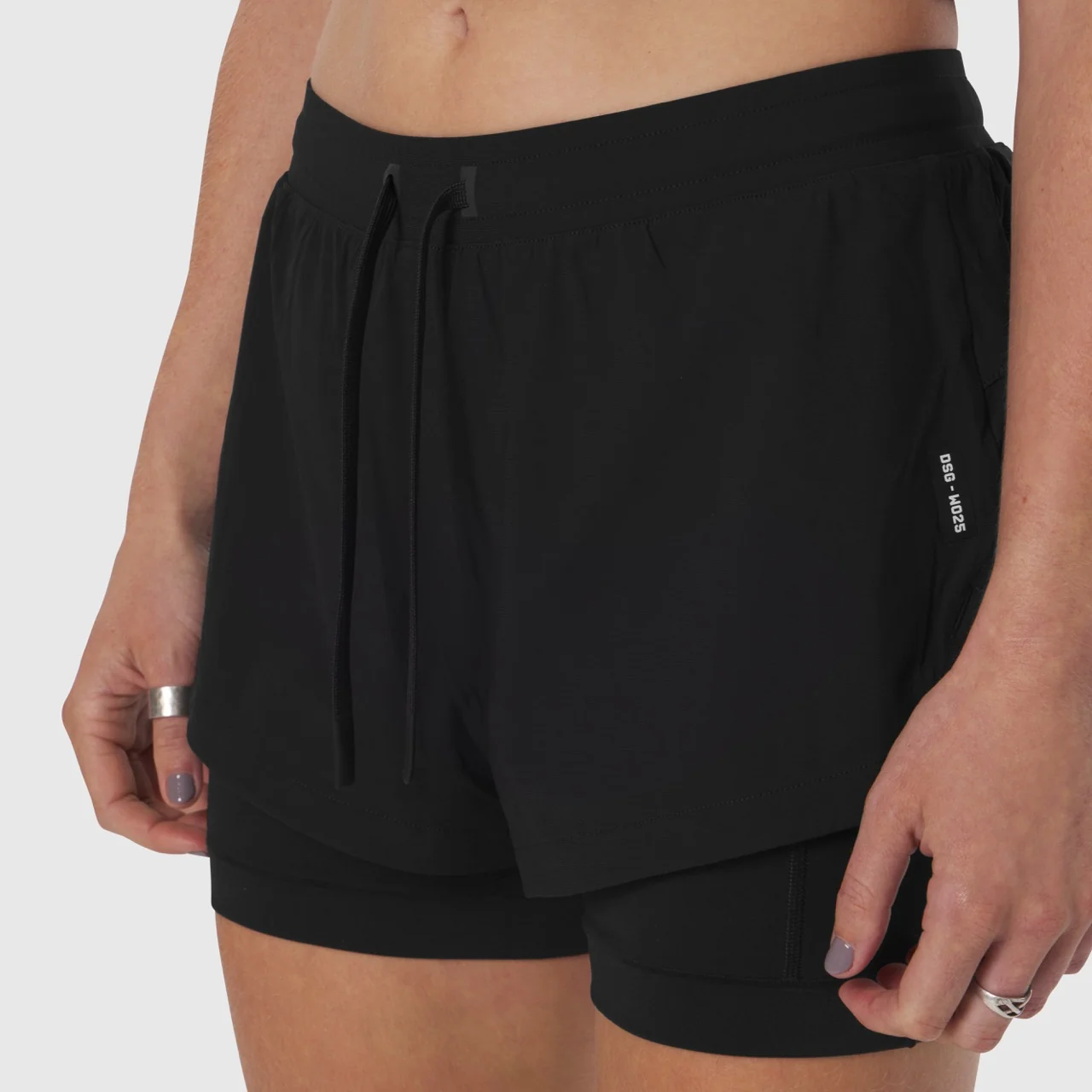 W025. Tetra-Lite® Liner Short - Black - Image 4