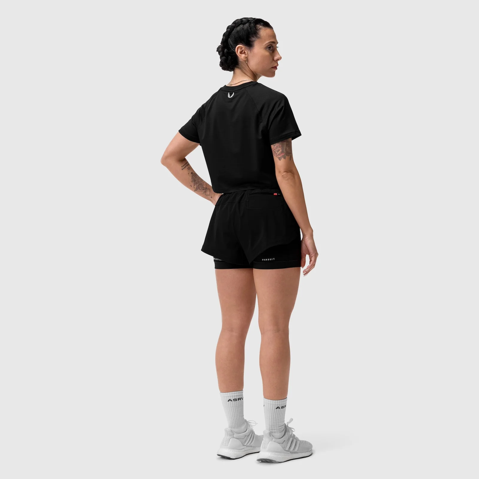 W025. Tetra-Lite® Liner Short - Black - Image 9
