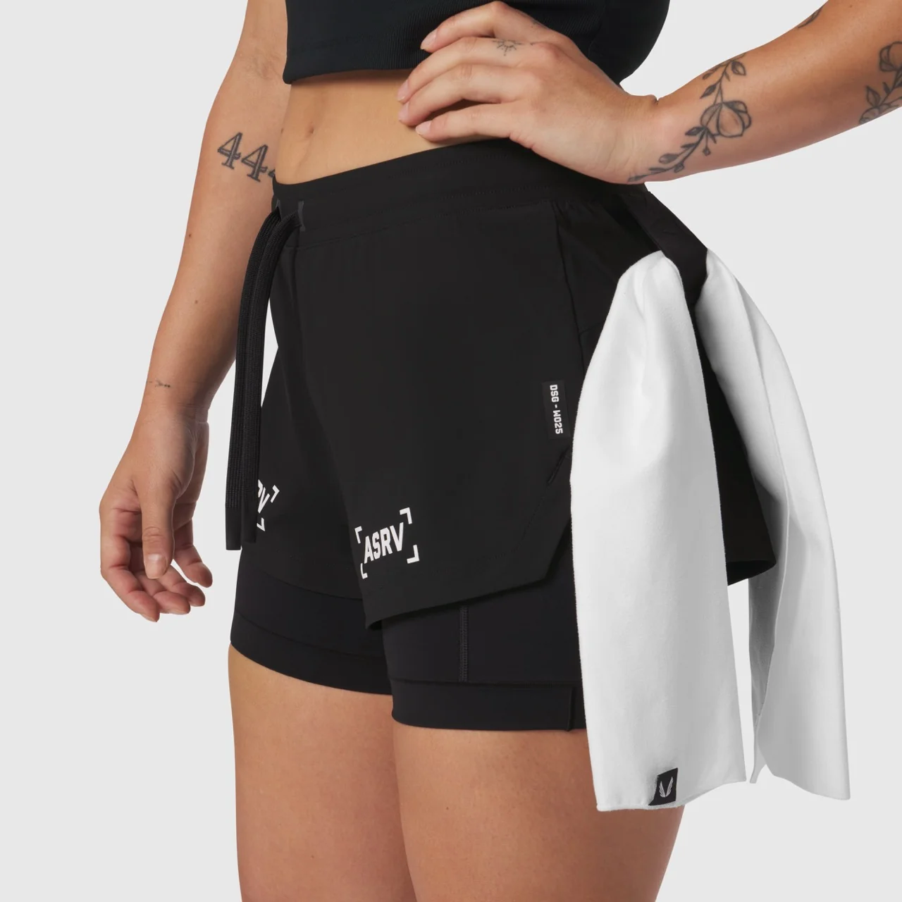 W025. Tetra-Lite® Liner Short - Black "Bracket" - Image 3