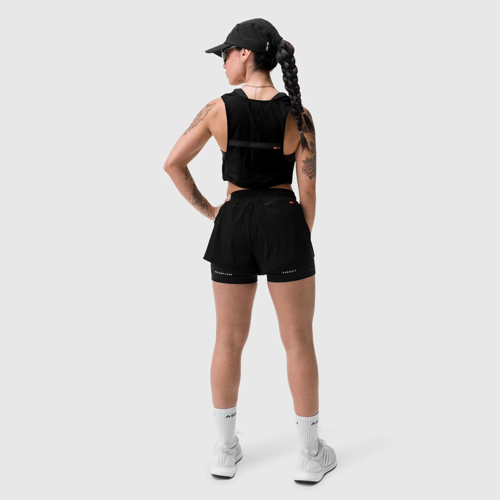 W025. Tetra-Lite® Liner Short - Black "Bracket" - Image 8
