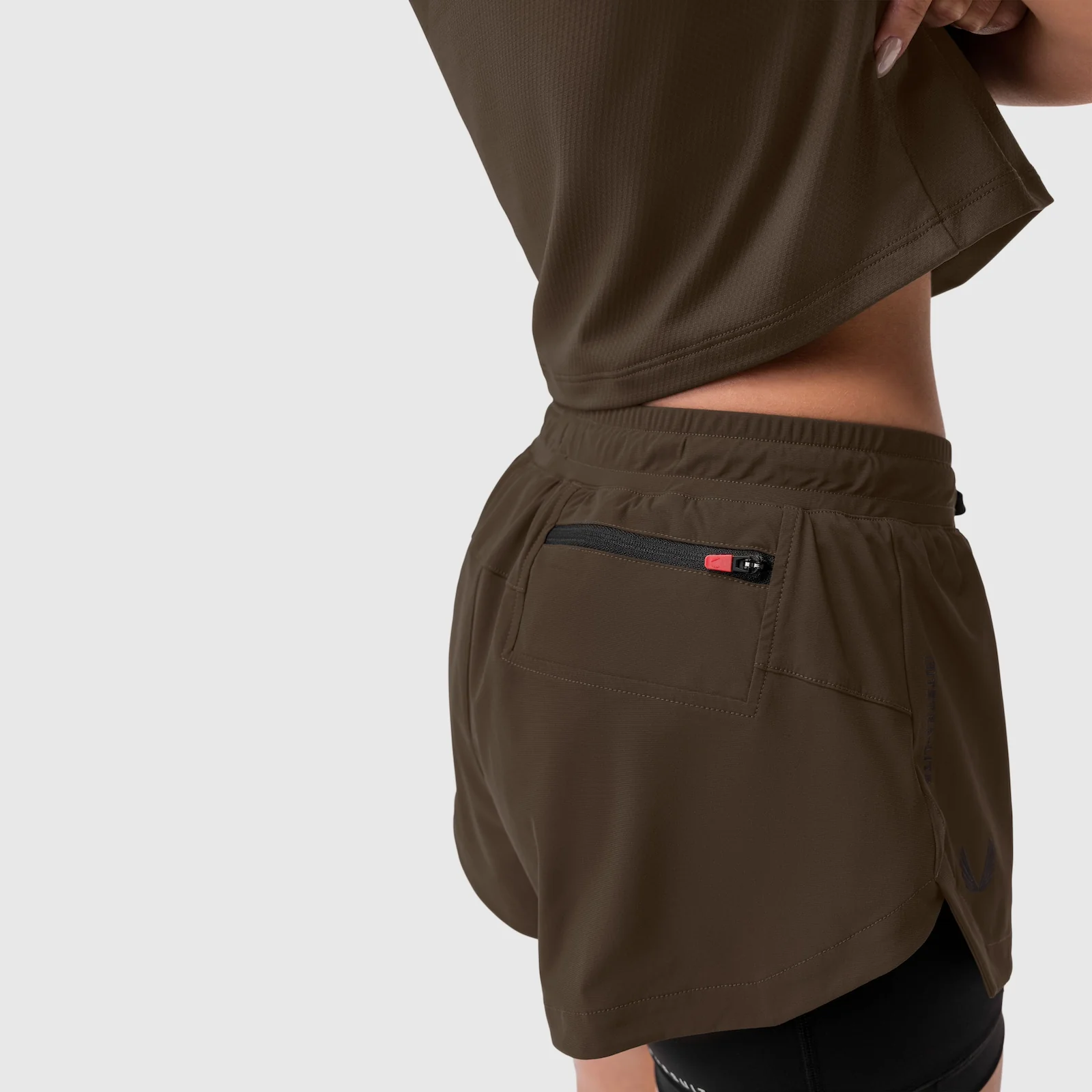 W025. Tetra-Lite® Liner Short - Dark Earth - Image 6