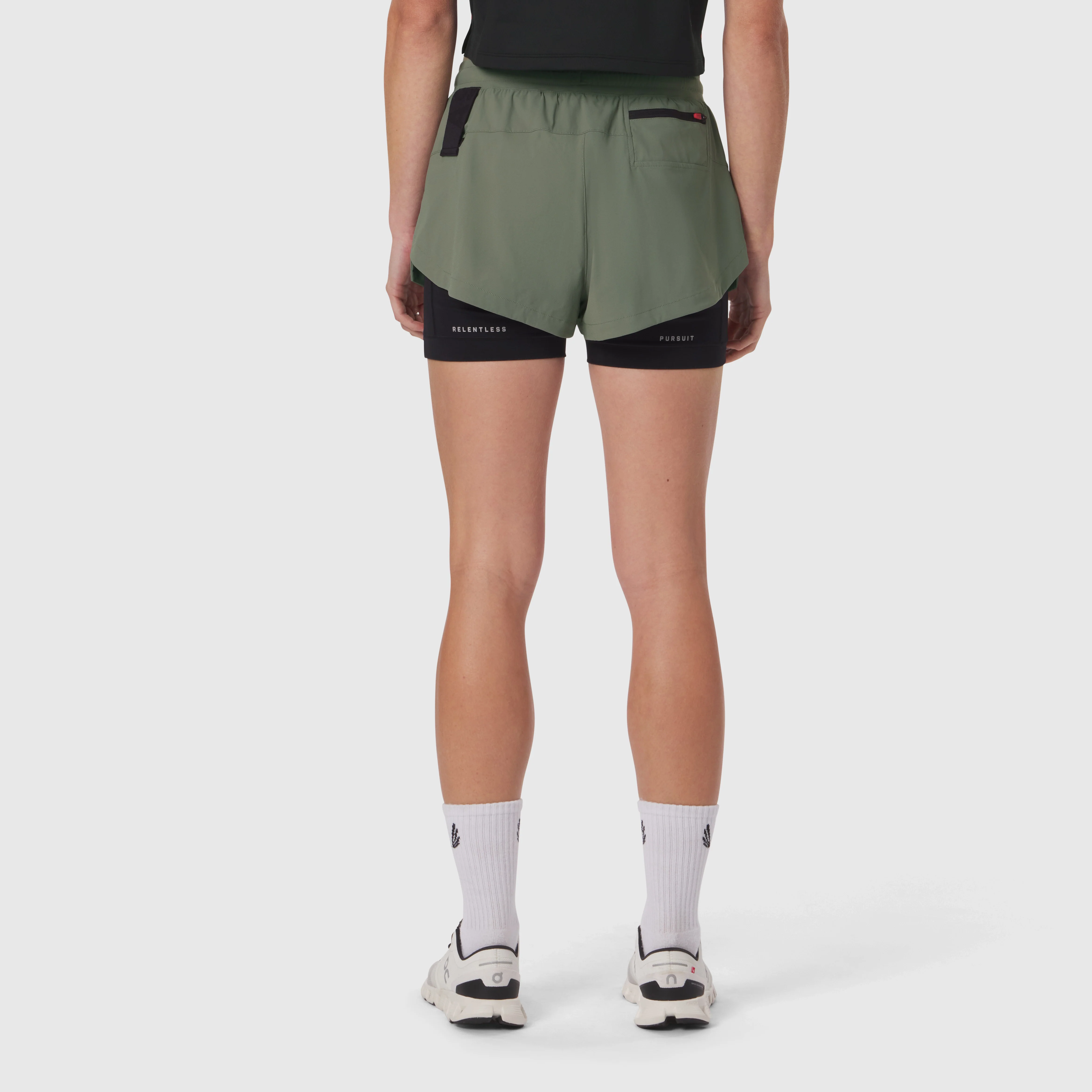 W025. Tetra-Lite® Liner Short - Sage - Image 4