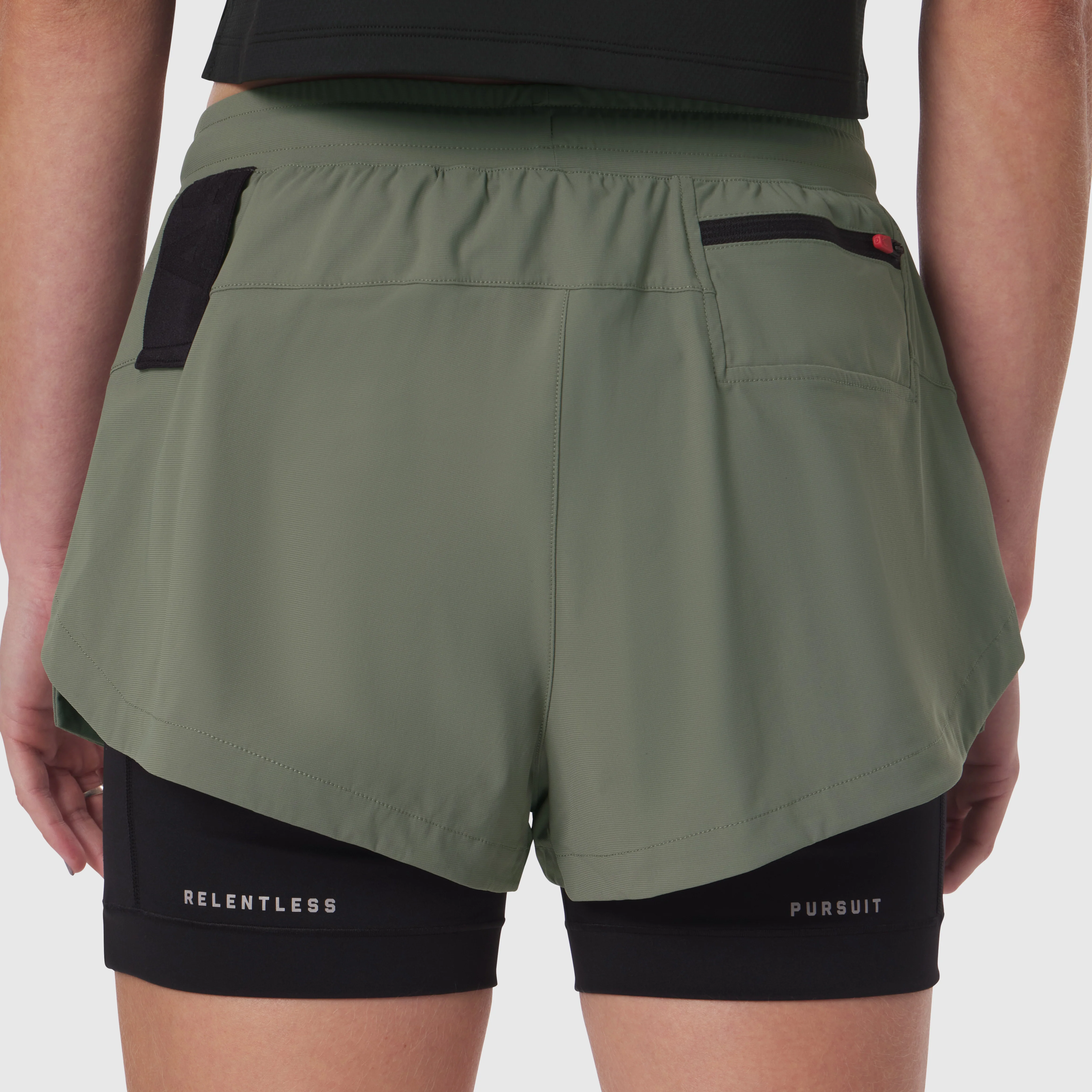 W025. Tetra-Lite® Liner Short - Sage - Image 5