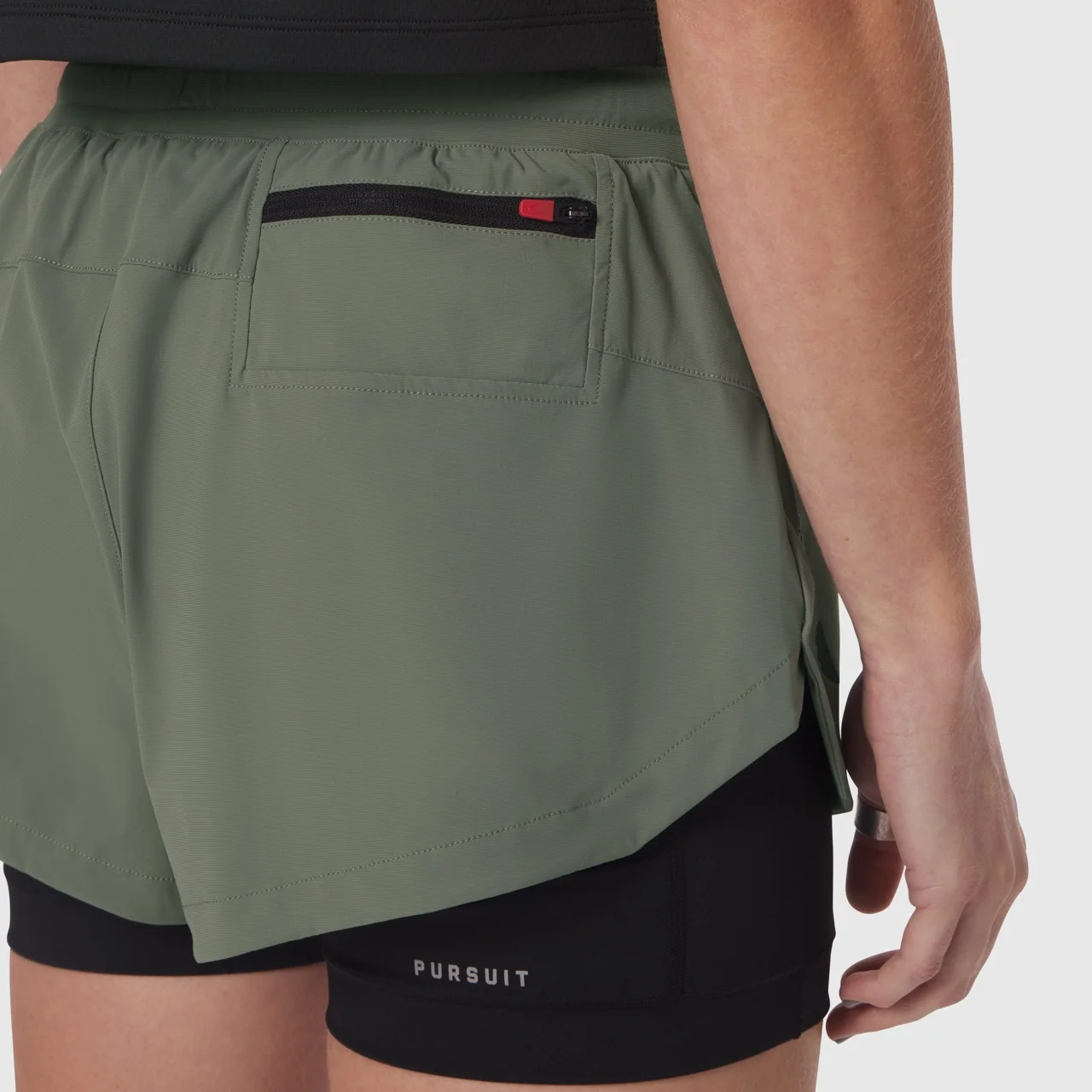 W025. Tetra-Lite® Liner Short - Sage - Image 6