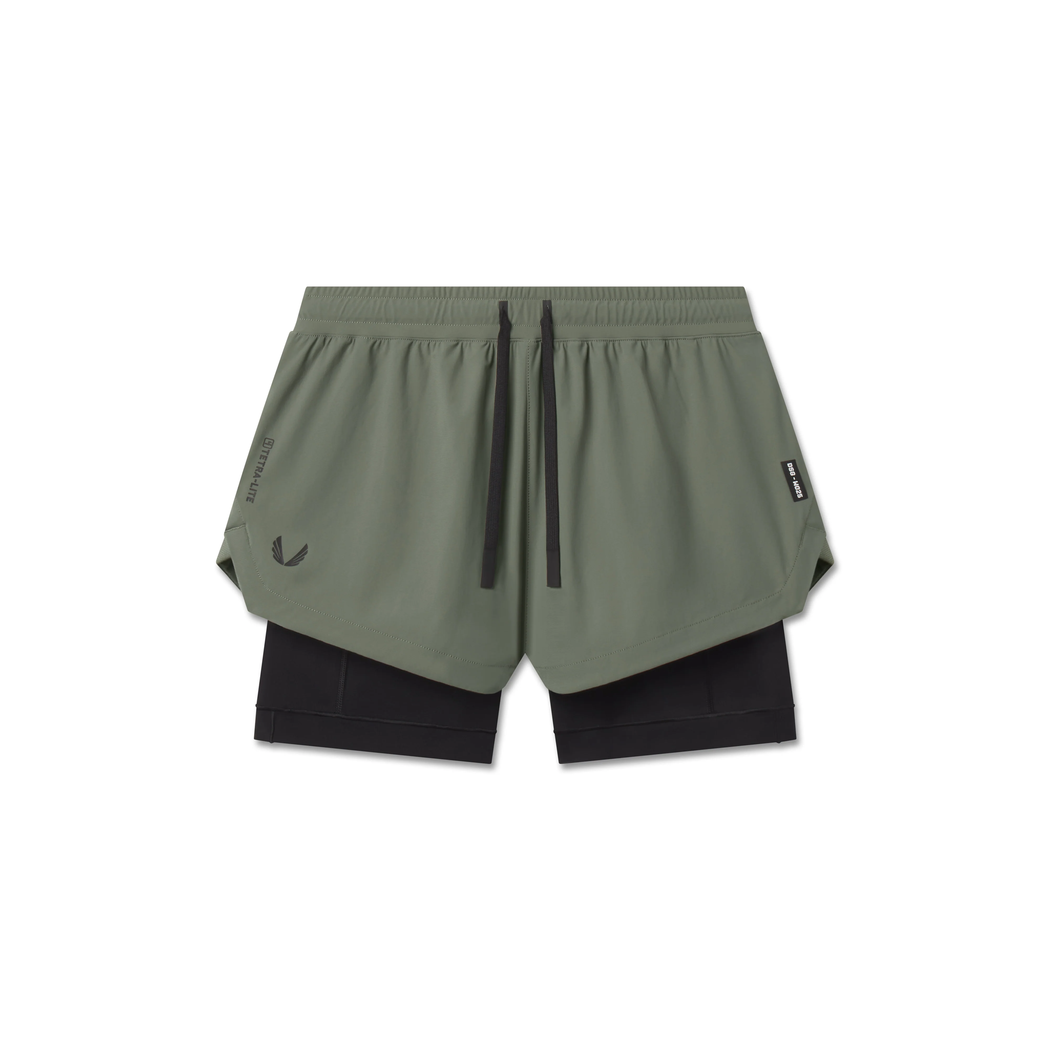 W025. Tetra-Lite® Liner Short - Sage - Image 7