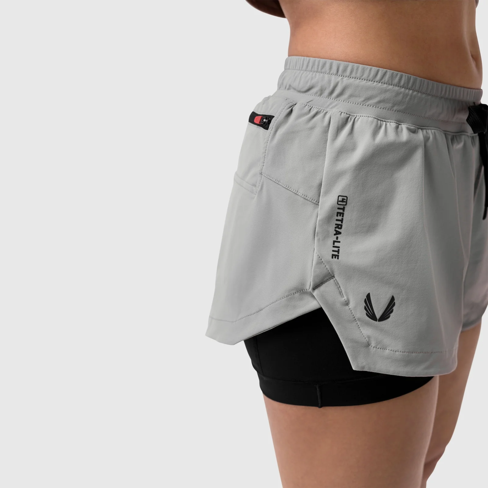 W025. Tetra-Lite® Liner Short - Slate Grey - Image 11