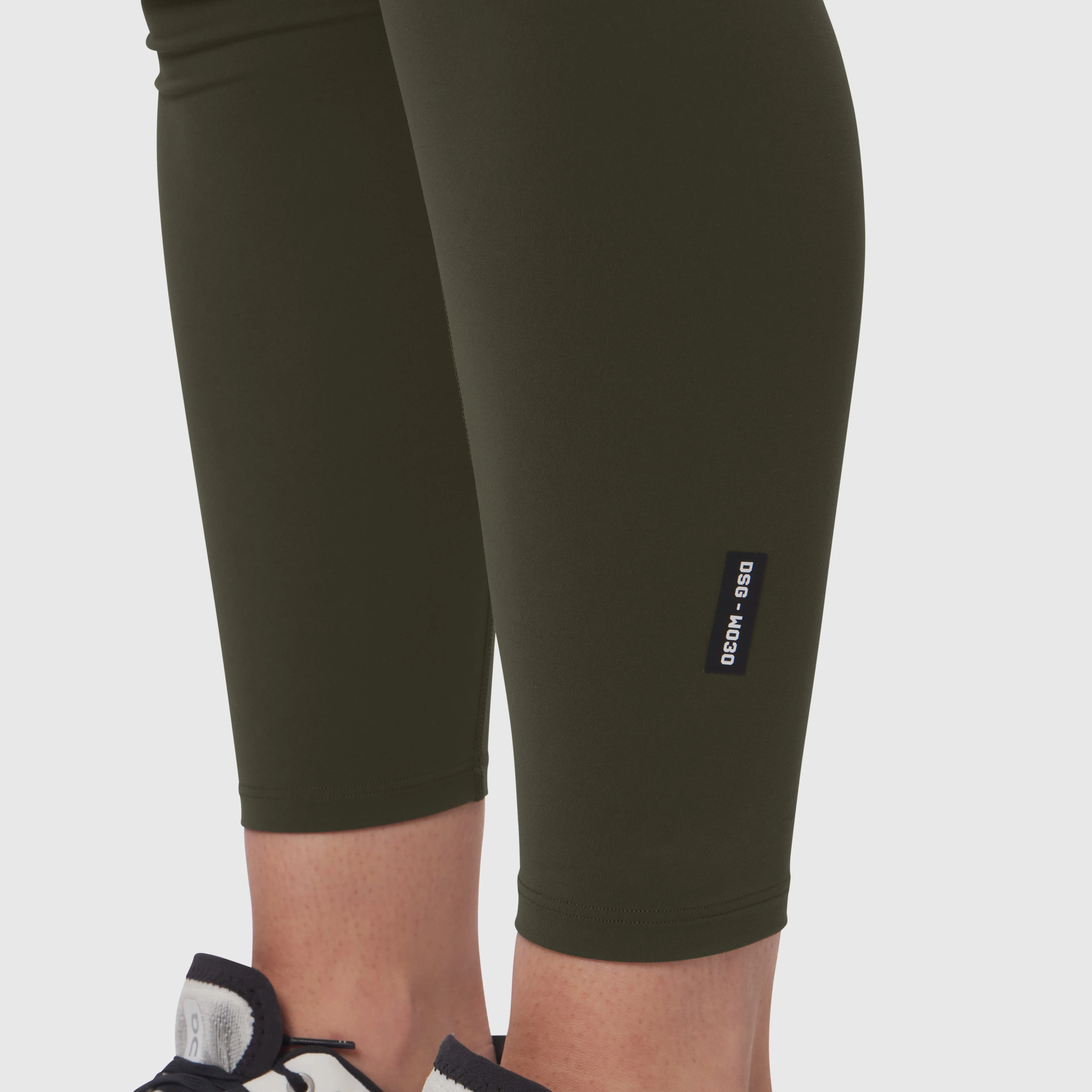 W030. LYCRA® 3-in-1 Legging - Olive - Image 12