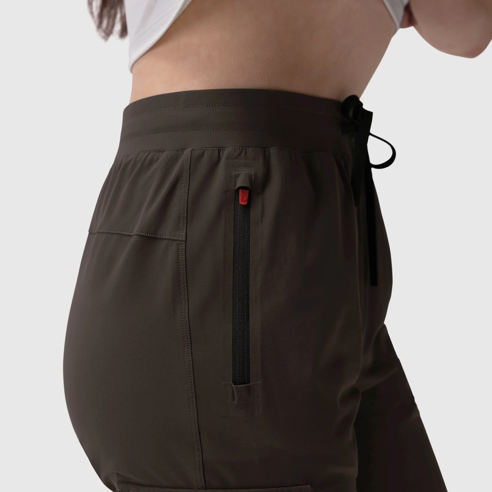 W032. Tetra-Lite® Cargo High Rib Jogger - Dark Earth - Image 15
