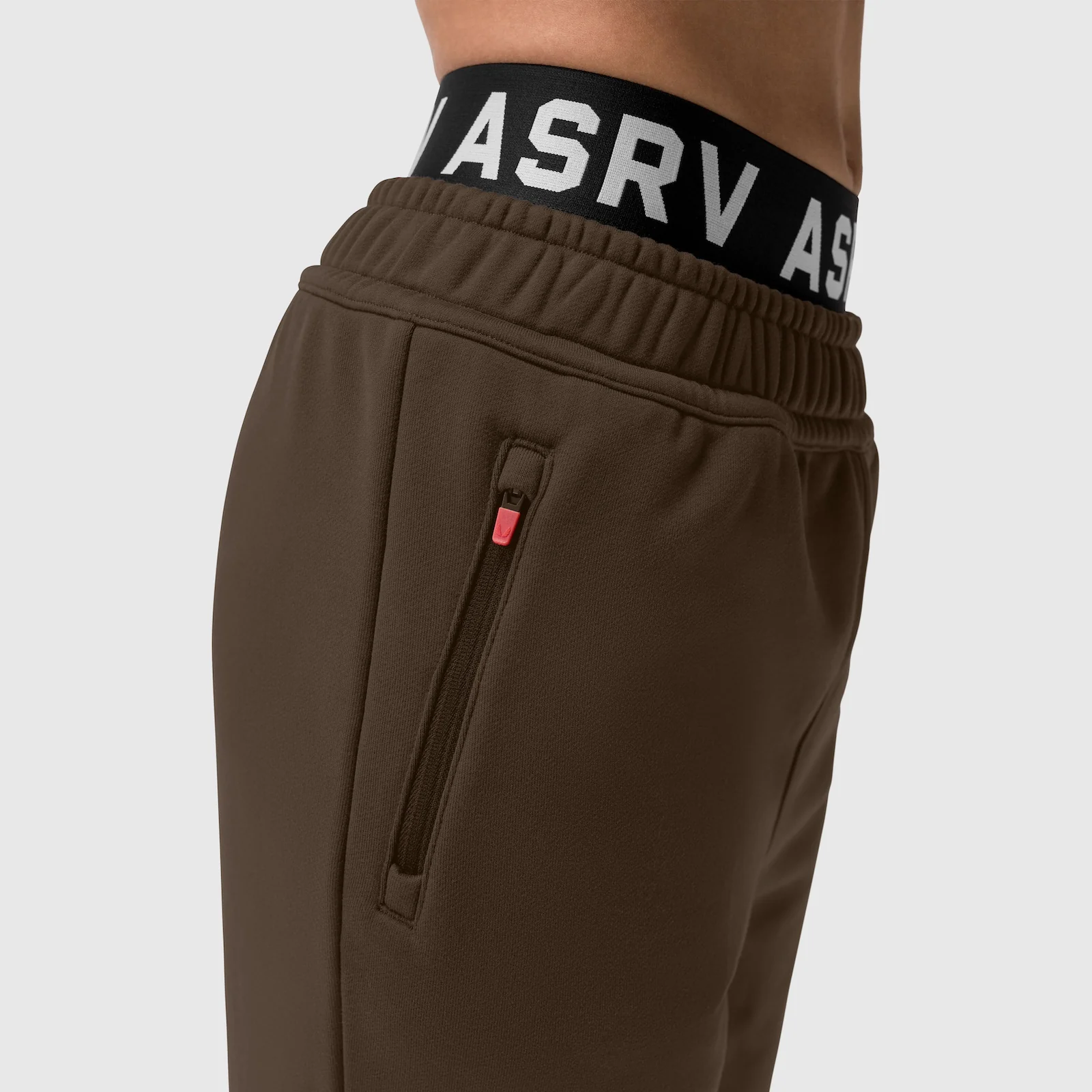 W034. Sorona® Terry Straight Leg Sweats - Dark Earth - Image 11