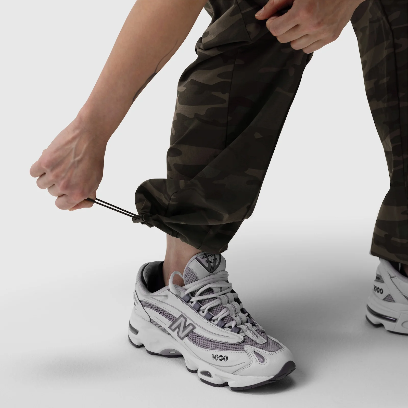 W036. Ripstop Relaxed Track Pant - Dark Camo - Image 16