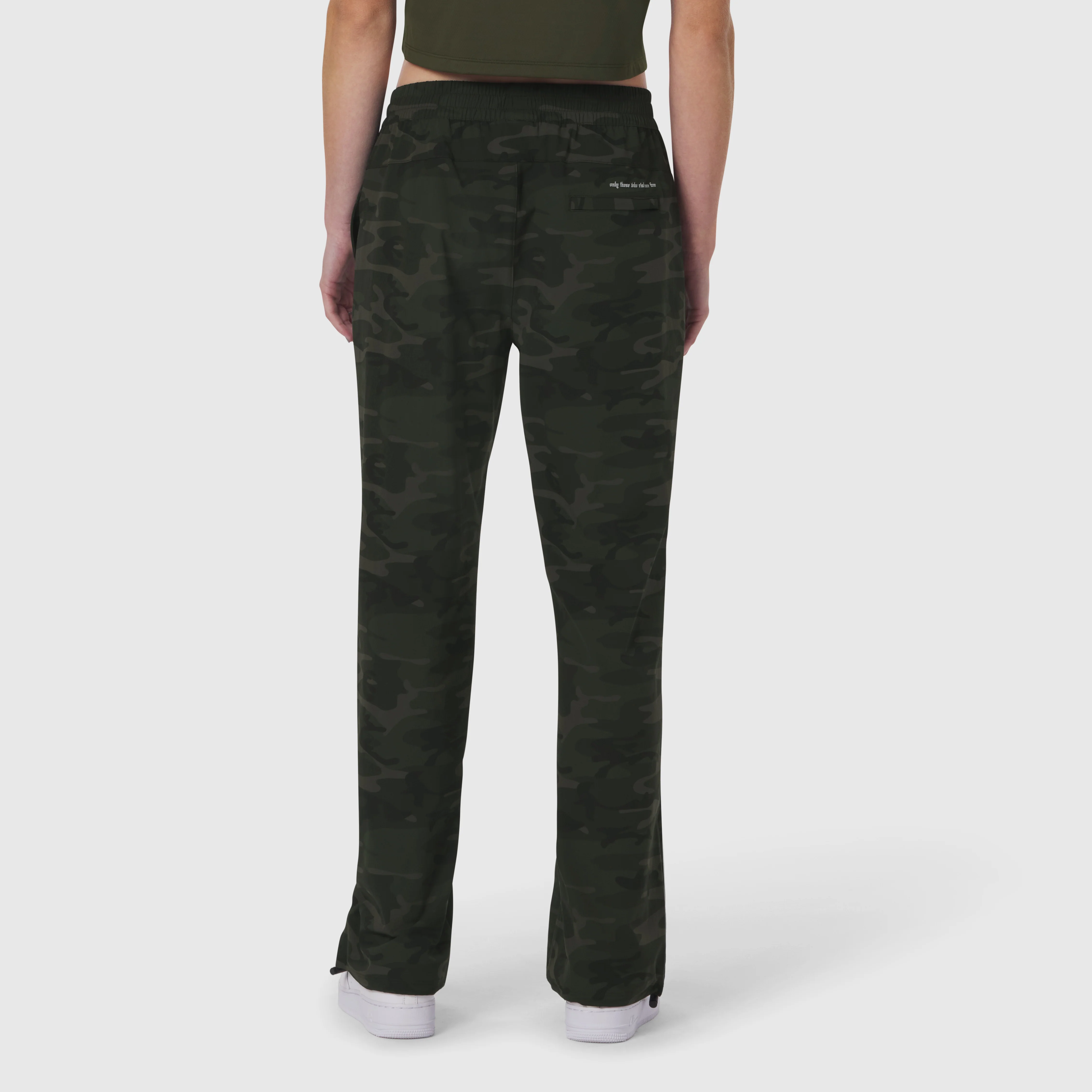 W036. Ripstop Relaxed Track Pant - Dark Camo - Image 4
