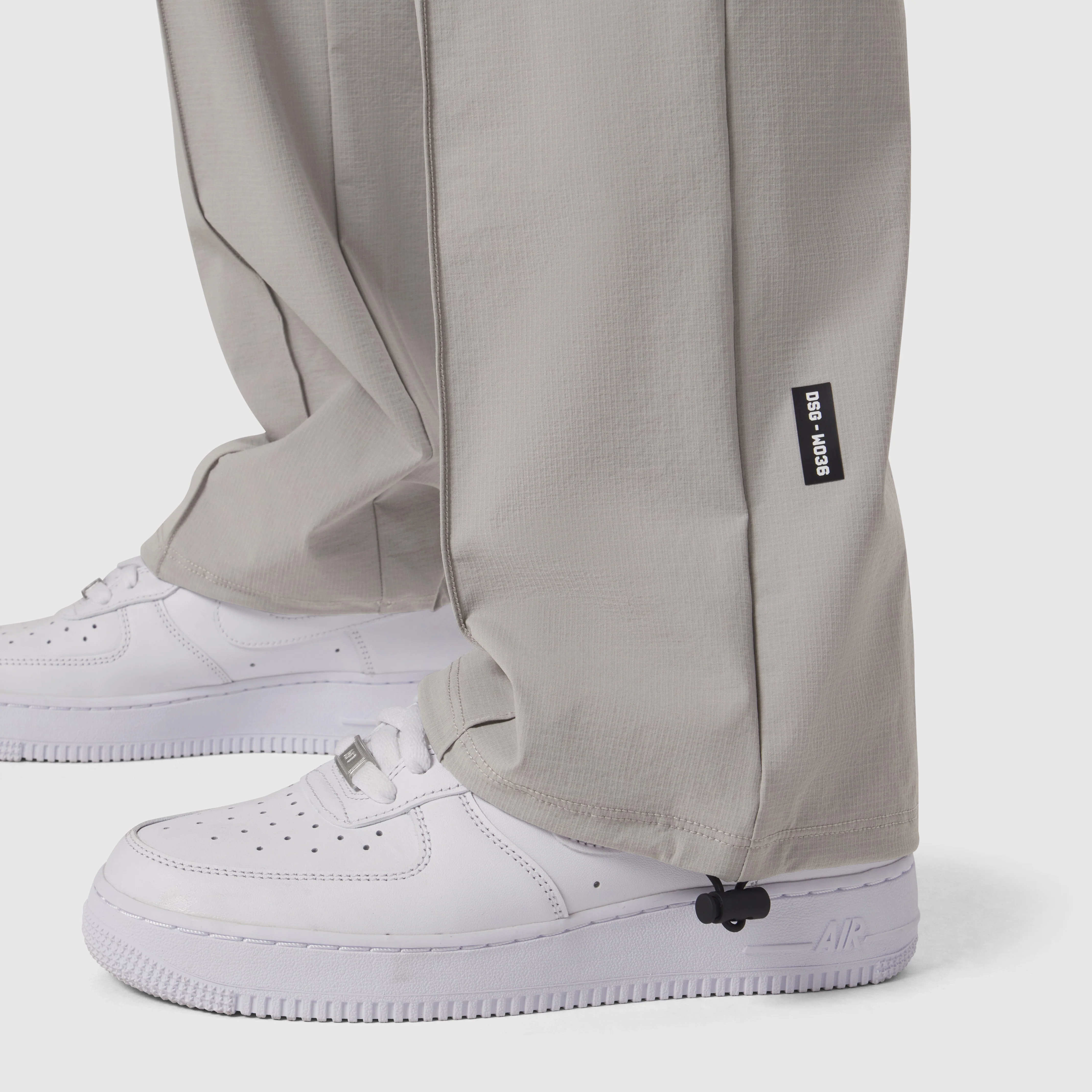 W036. Ripstop Relaxed Track Pant - Slate Grey - Image 8