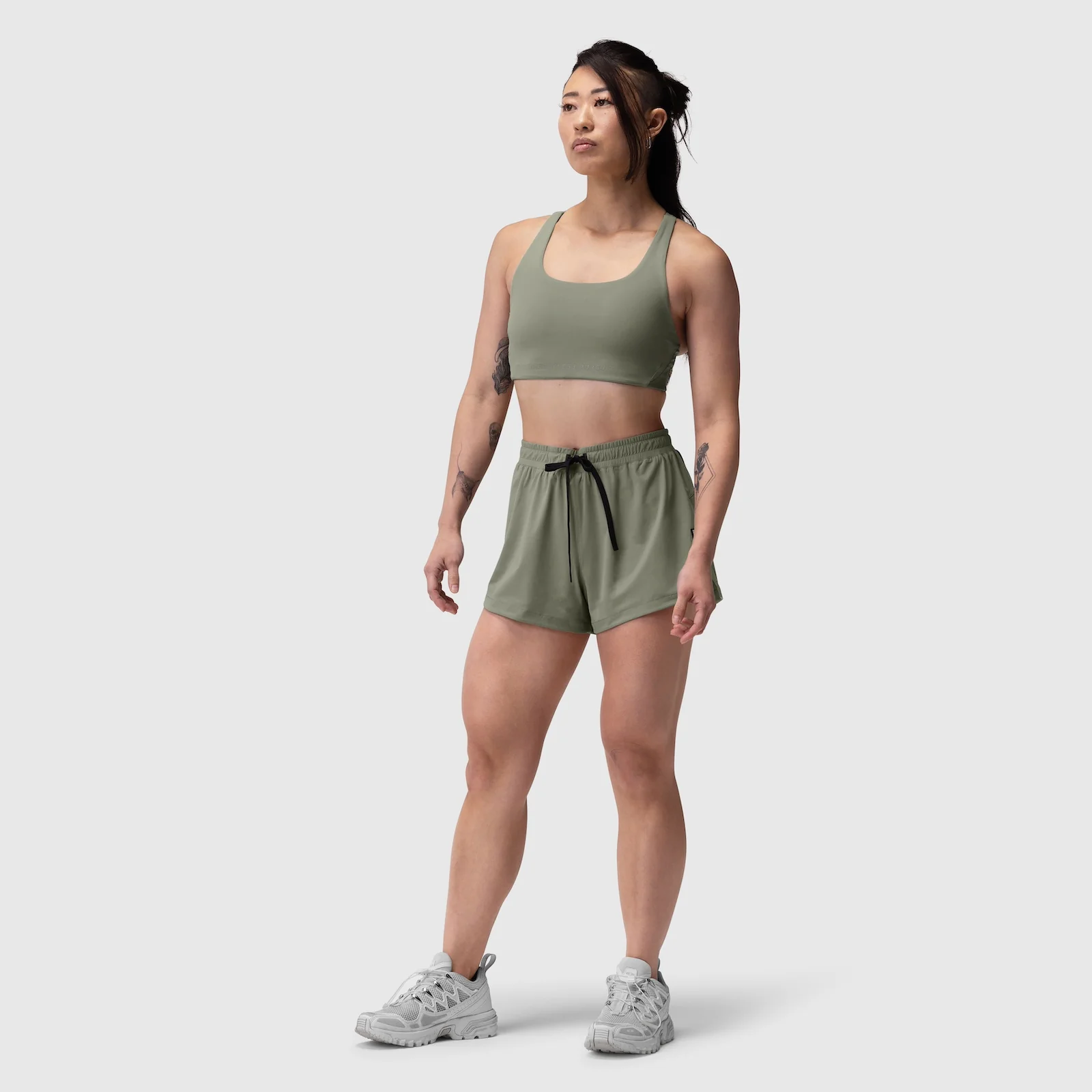 W037. Tetra-Lite® Linerless Short - Sage - Image 9
