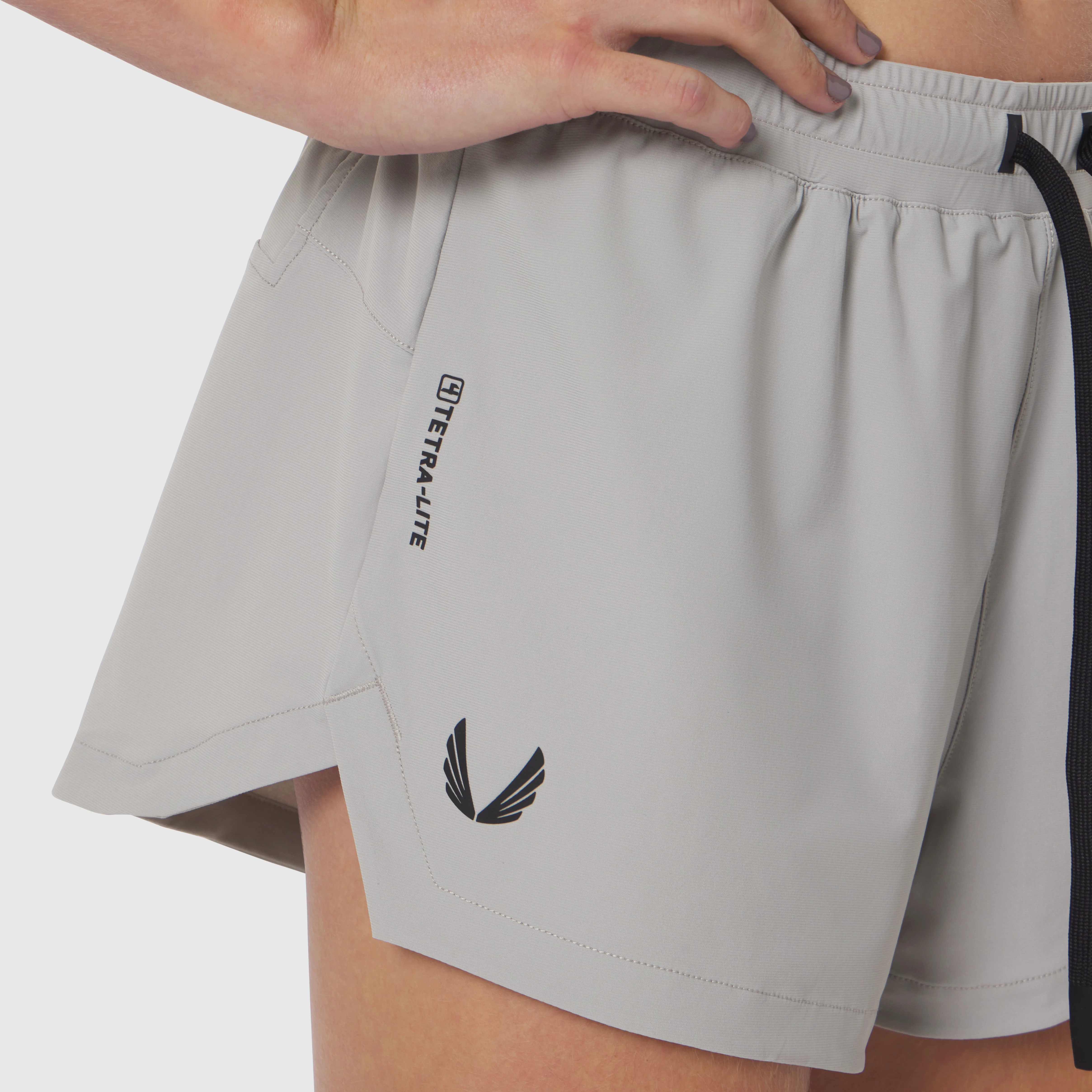 W037. Tetra-Lite® Linerless Short - Slate Grey - Image 5