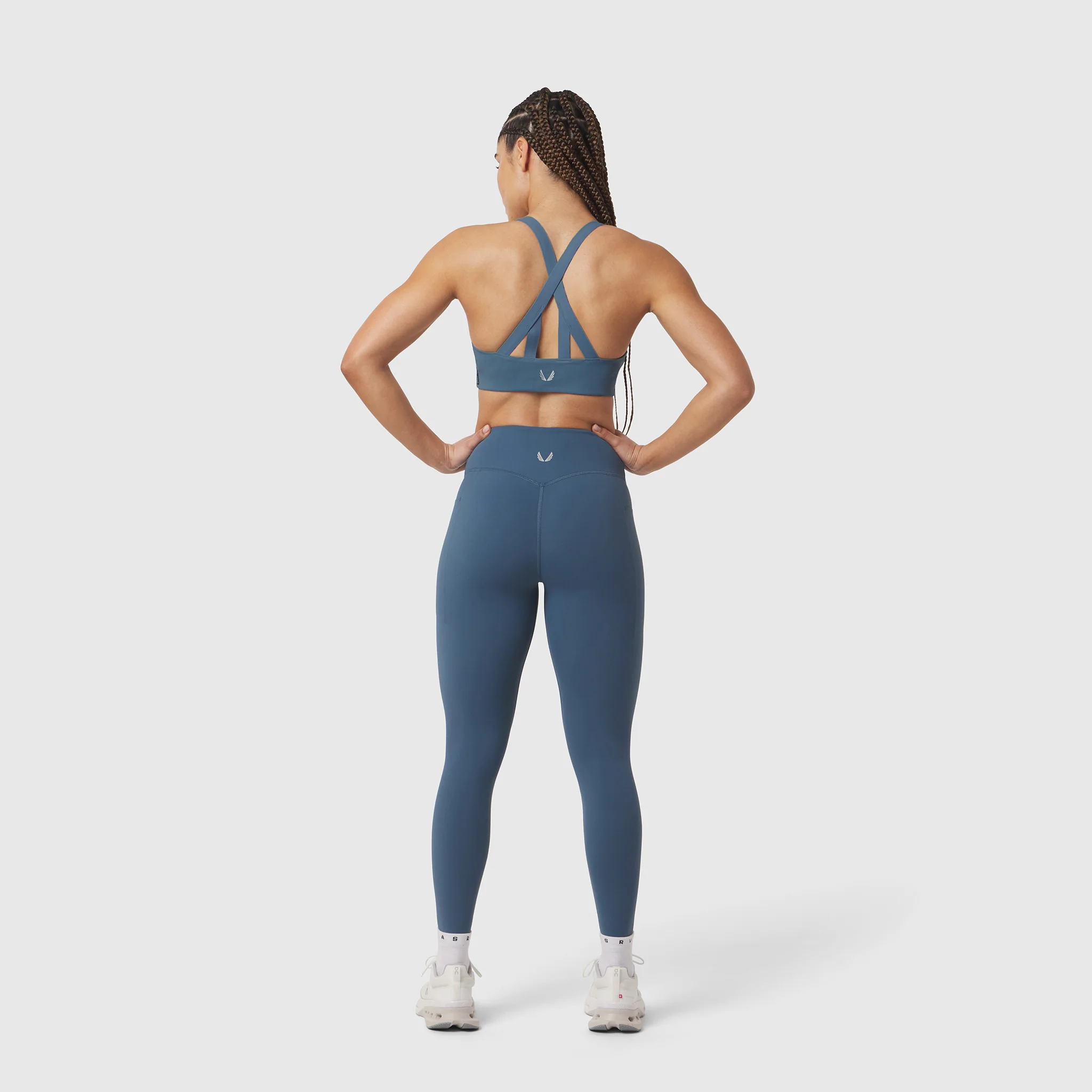 W072. LYCRA® ADAPTIV 4 Pocket Legging - Storm - Image 9