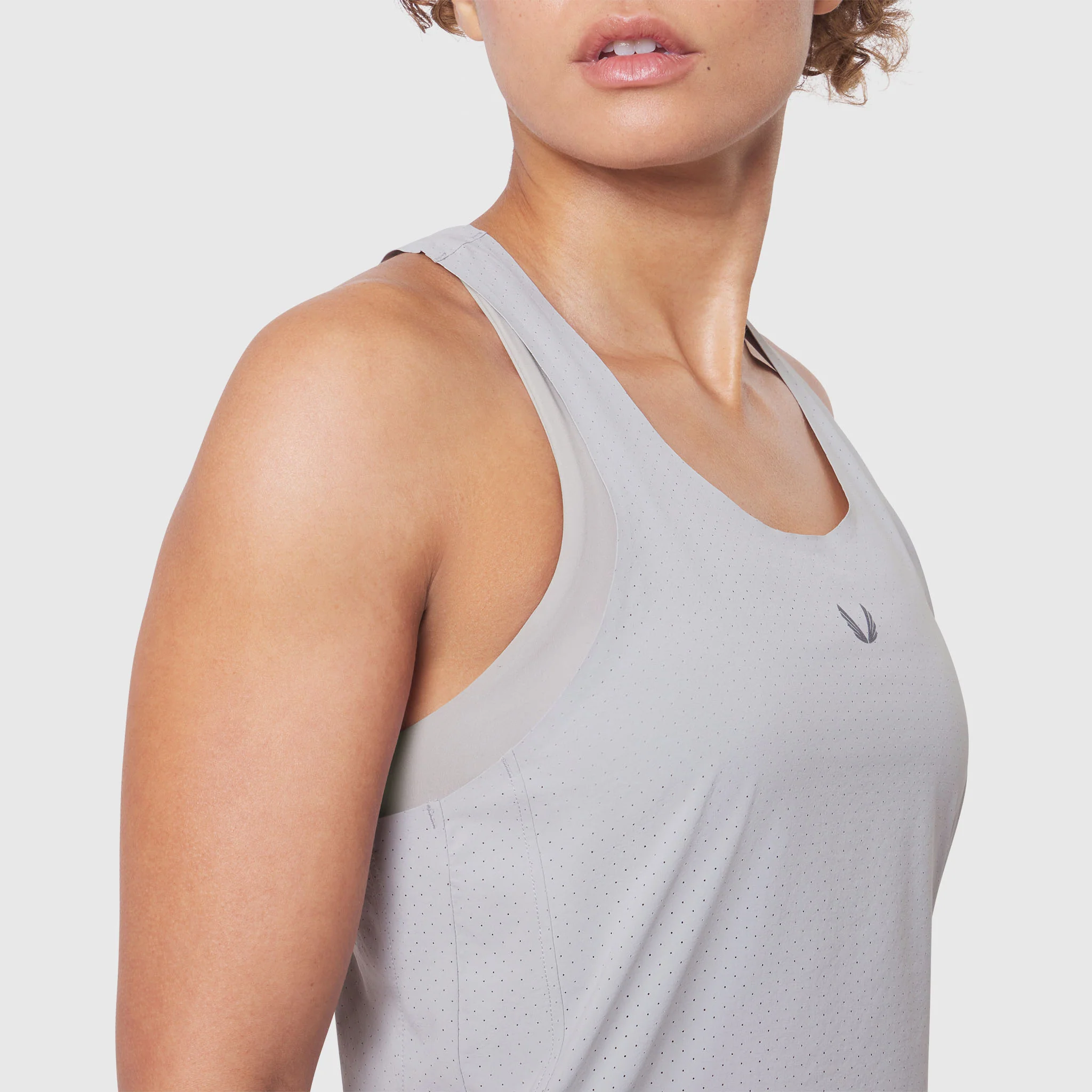 W084. Aerotex™ Perforated Run Tank - Slate Grey - Image 7