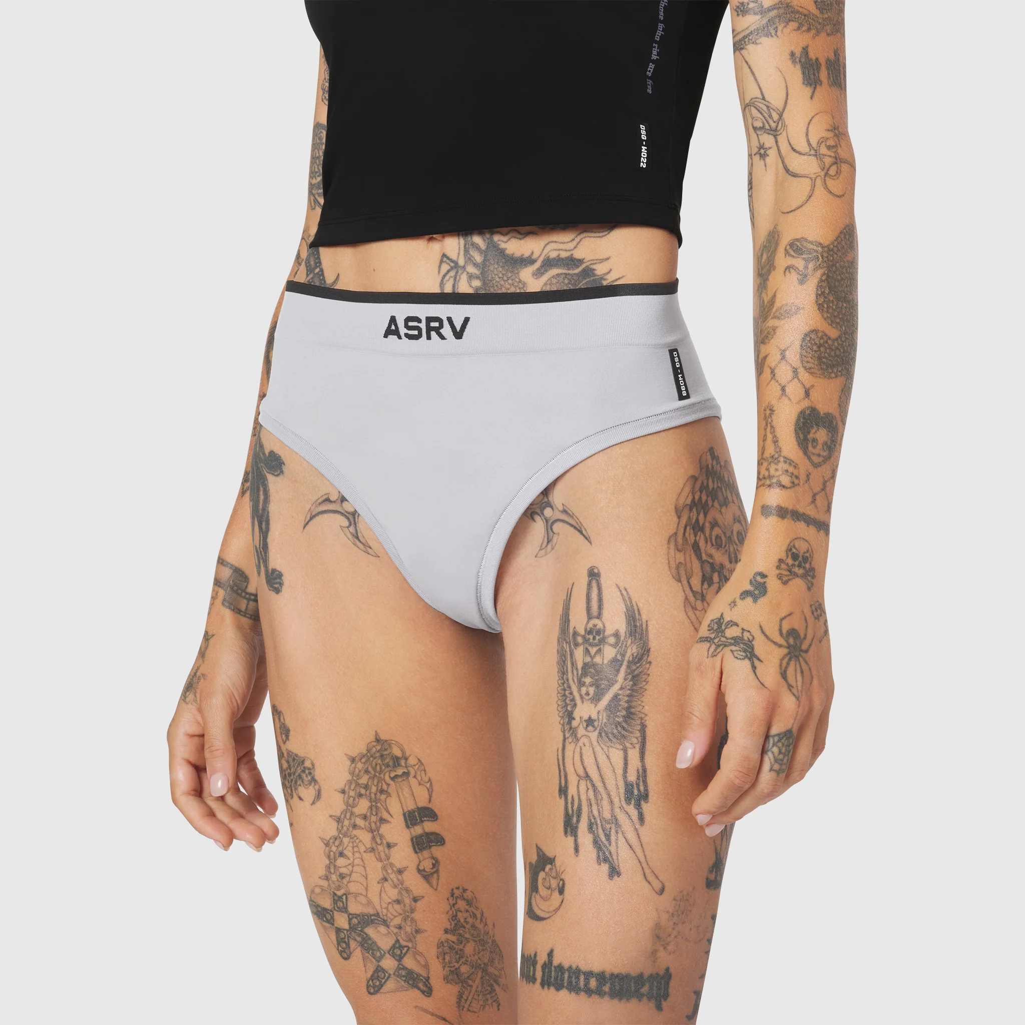 W098. LYCRA® ADAPTIV Seamless Underwear - Slate Grey - Image 3