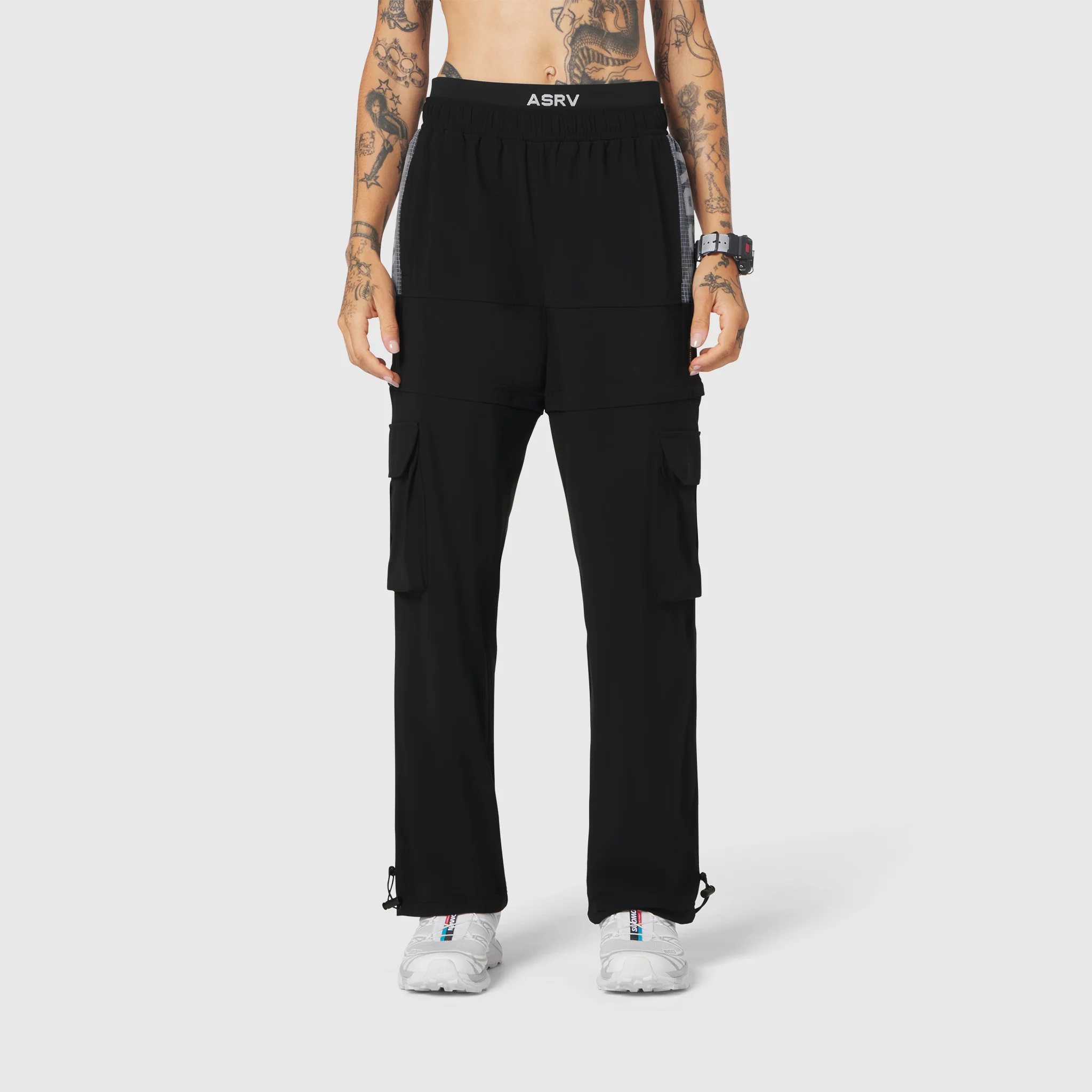W100. 2-in-1 Convertible Pant - Black - Image 7