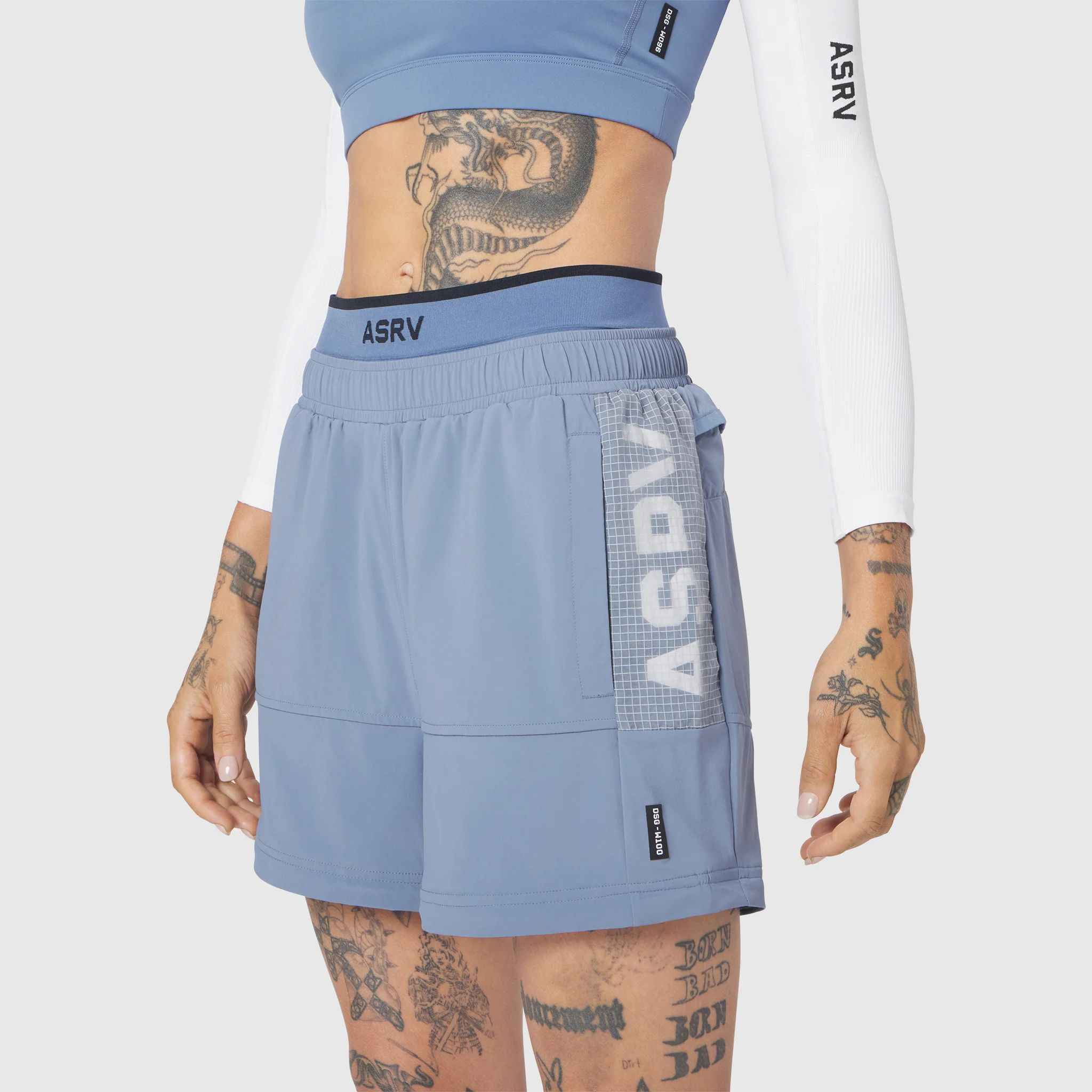 W100. 2-in-1 Convertible Pant - Slate Blue - Image 6