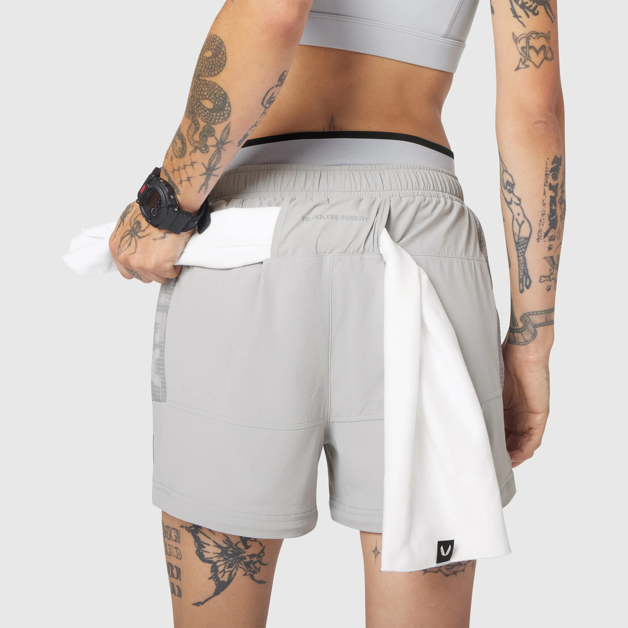 W100. 2-in-1 Convertible Pant - Slate Grey - Image 11