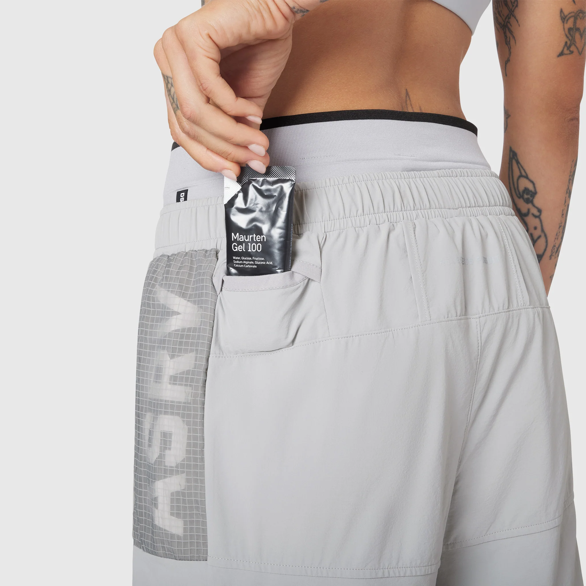 W100. 2-in-1 Convertible Pant - Slate Grey - Image 9